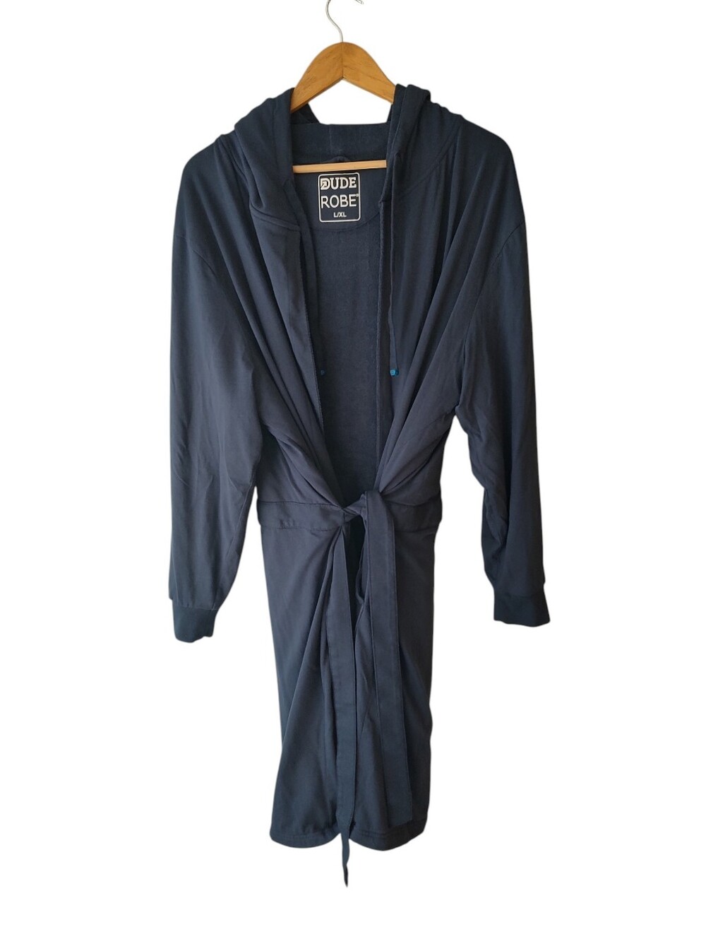 NWOT Dude Robe Navy Blue Size L/XL